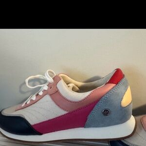 Michael Kors Women's Sneakers - Pink, Blue, Cream